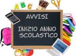 Inizio Nuovo Anno Scolastico Prime Informazioni Operative